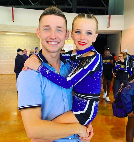 cheer athletics panthers coach John davenport knowles interview