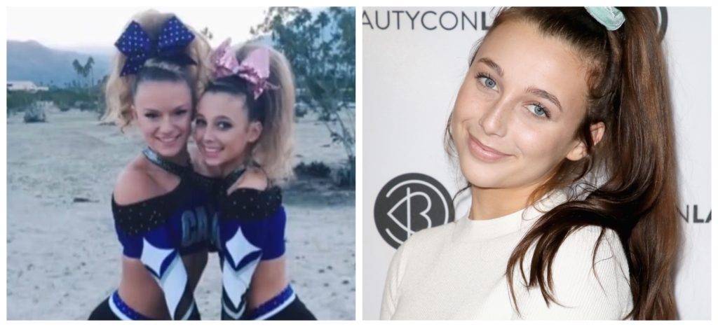 Emma Chamberlain was a cheerleader for The California Allstars Senior Pink senior level 3 celebrities who were cheerleaders