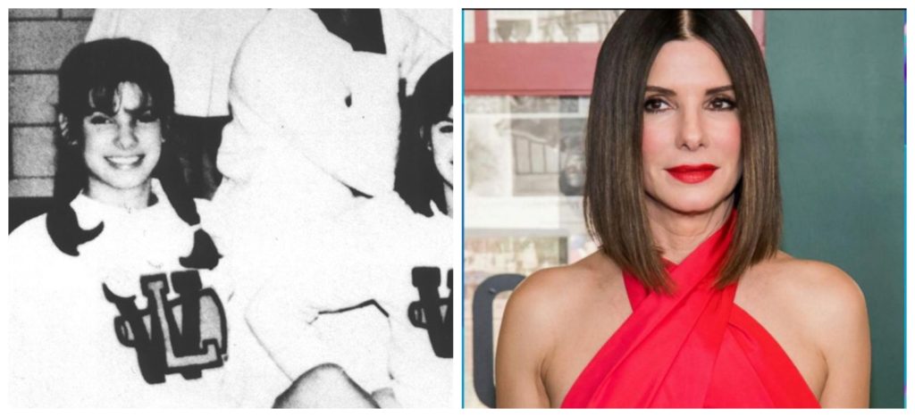 Sandra bullock was a cheerleader at Washington-Lee High School celebrities who were cheerleaders