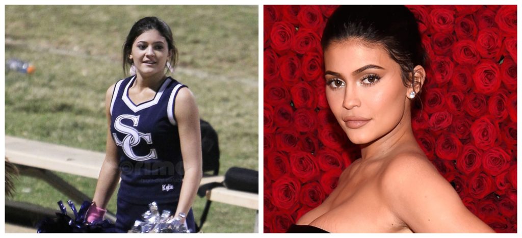 Kylie Jenner was a cheerleader at Sierra Canyon High School