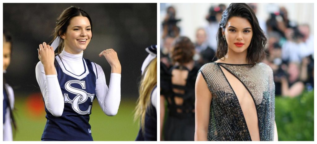 Kendall Jenner was a cheerleader at Sierra Canyon High School