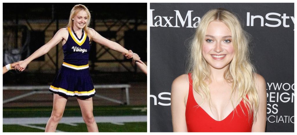 Dakota Fanning was a cheerleader at Campbell Hall High School celebrities who were cheerleaders