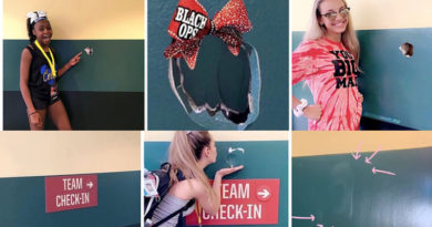 hp field house wall hole