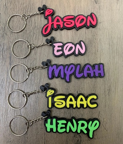Disney keychain for cheerleading coaches
