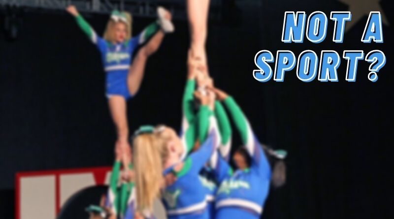 is cheerleading not a sport? words from a former cheerleader featuring photo of the stingray Allstars