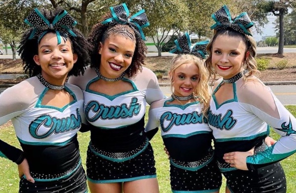 Brooklynn Lily from cheer extreme allstars crush, youth elite and C4
