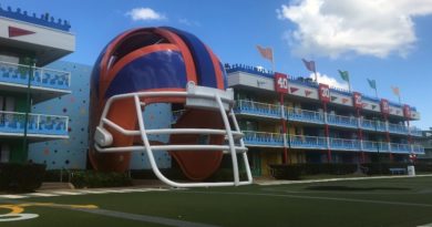 disney sports report football field in Orlando Florida