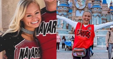 Are You More Like Cassadee or Gillian From CHEER Season 2? Find Out! navarro cheerleading cassadee Dunlap and Gillian grace Rupert