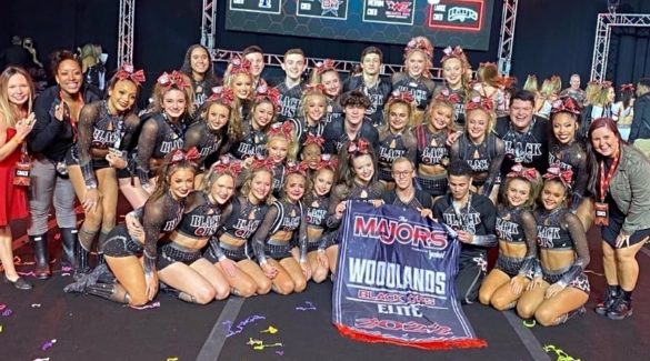 the majors cheerleading competition winners woodlands elite black ops