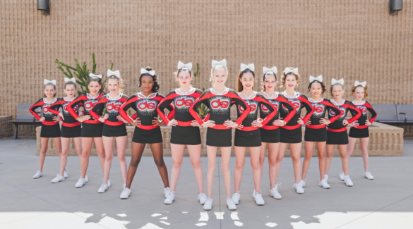 desert storm elite cheerleading team